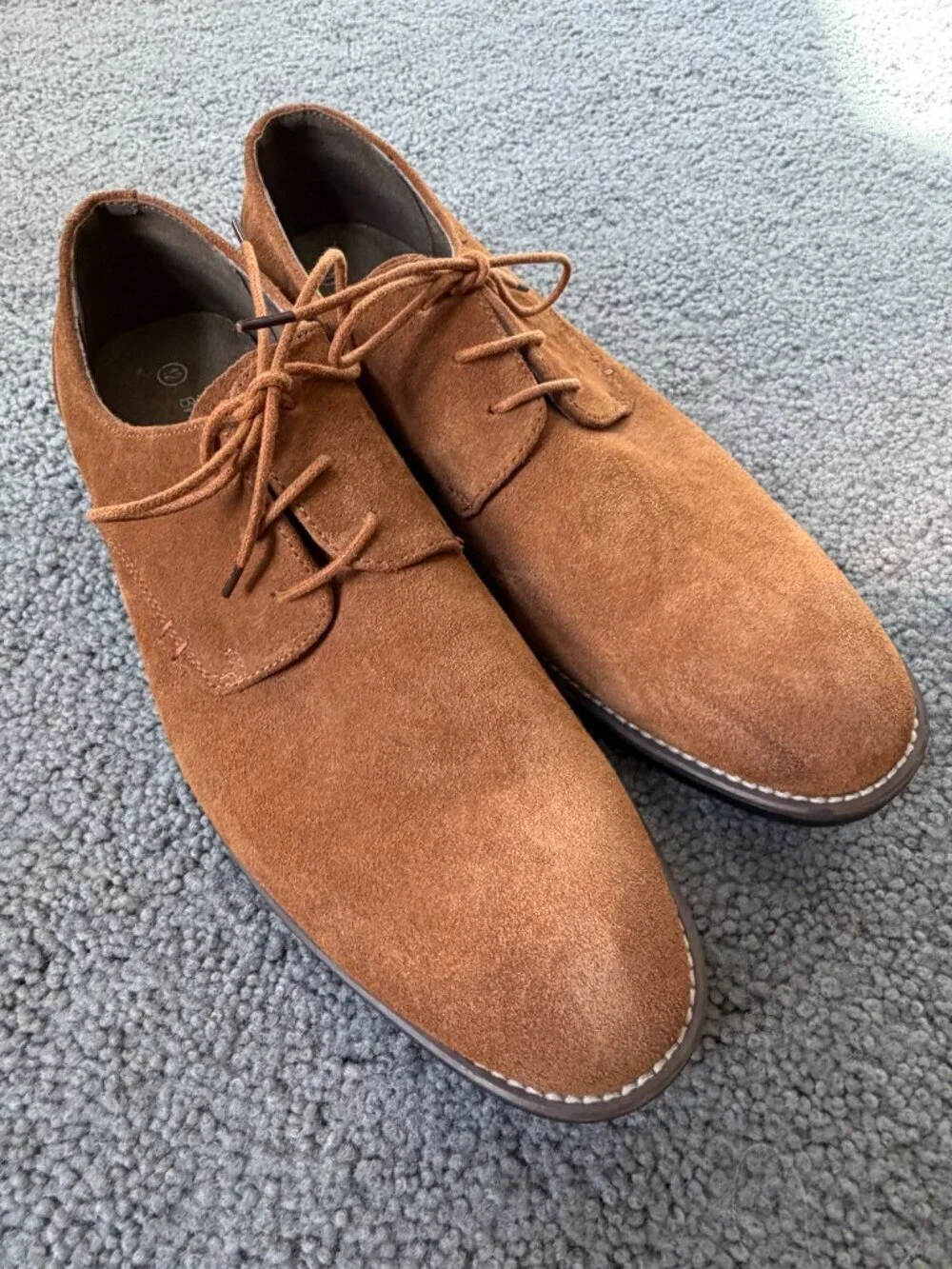 Bruno Marc of New York Men's Urban Suede Leather Oxfords- Size 12 - Excel. Cond.